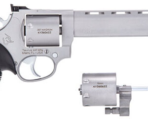 Taurus 692 Handgun .357 Mag/38 Spl/9mm Luger 7rd Capacity 6.5" Barrel Matte Stainless Finish