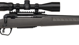 Savage 110 Trail Blazer XP Rifle 7mm-08 Rem 4rd Capacity 20" Threaded Fluted Barrel Flat Dark Gray Stock w/Crossfire II 3-9x40