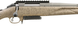 Ruger American Gen II Ranch Rifle 6.5 Grendel 10rd Magazine 16.1" 5/8x24 Threaded Barrel FDE