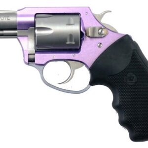 Charter Arms Lavender Lady Handgun .22 LR 8rd Capacity 2" Barrel Lavender with Full Size Black Grip