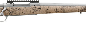 Ruger Hawkeye FTW Hunter Rifle 375 Ruger 3rd Magazine 22" Barrel Tan and Black Speckled
