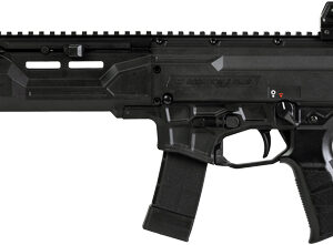 CZ USA Scorpion 3 Plus Carbine Rifle 9mm Luger 20rd Magazines (5) 16" 1/2x28 Threaded Barrel Black with Folding Stock