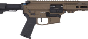 CMMG Banshee MKGs Fixed Ejector Handgun 9mm Luger 33rd Magazine 8" Barrel RipBrace Midnight Bronze