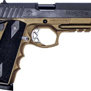 ATI FXH-45 Moxie Handgun .45 ACP 8rd Magazine 5" Barrel Black Slide FDE Frame and Black Grips