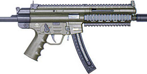 ATI German Sports Guns GSG-16 Carbine RIA Rifle .22 LR 22rd Magazine 16.25" Barrel OD Green