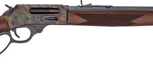 Henry Color Case Hardened Lever Action Side Gate Rifle .45-70 4rd Magazine 22" Barrel Walnut