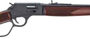 Henry Big Boy Steel w/Side Gate Rifle .44 Mag/.44 Spl 10rd Capacity  20" Round Barrel Large Loop Lever Walnut Stock