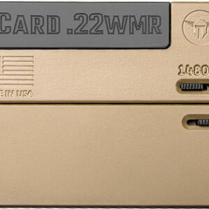 LifeCard Handgun .22 WMR Single Shot 2.5" Barrel McMillan Tan