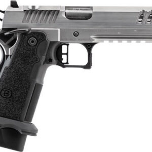 Bersa M2XI 1911 DS Handgun 9mm Luger 18(1)&22(1)rd Magazine 5" Barrel Stainless Steel Optics Ready Night Sights
