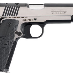 Colt Combat Elite 1911 Handgun .45 ACP 8rd Magazine 5 Barrel Two-Tone Optic Ready Frame G10 Grips
