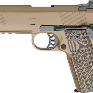 Springfield Armory 1911 TRP Handgun .45 ACP 7rd Magazines (2) 4.25" Barrel Coyote with Light Rail