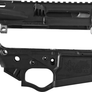 ATI Alpha Maxx Lower and Upper Set - Stripped Black w/Screws