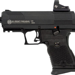 Hi Point Yeet Cannon Handgun 9mm Luger 10rd Magazine 4.12" Threaded Barrel Black with Crimson Trace Red Dot Sight