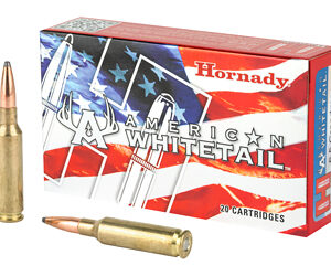 Hornady American Whitetail Rifle Ammunition 6.5 Creedmoor 129 gr. SP 2820 fps 20/ct