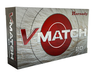Hornady ELD-VT V-Match rifle Ammunition .224 Valkyrie 62gr PT 3300 fps 20/ct