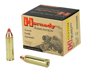 Hornady Custom Handgun Ammunition .500 S&W 300 gr FTX 2075 fps 20/rd