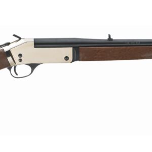 Henry Brass Single Shot 357 Mag/38 Special Rifle 1rd Magazine 22" Barrel Walnut
