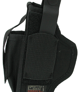 Uncle Mike's Sidekick IWB/OWB Holster with Mag Pouch Size 15 Kodra Black Ambi