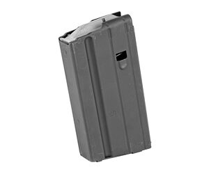 ASC AR Family Rifle Magazine Grey Follower 6.8 SPC Black Stainless Steel 15/rd