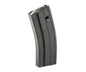 ASC AR Family Rifle Magazine Grey Follower 6.8 SPC Black Stainless Steel 25/rd