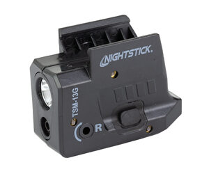Nightstick Rechargeable Sub-Compact Weapon-Mounted Light w/Green Laser (Fits Sig P365) 150 Lumens