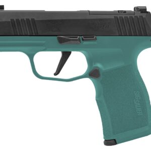SIG P365X 9MM 3.1" 12RD TEAL/BLK OR