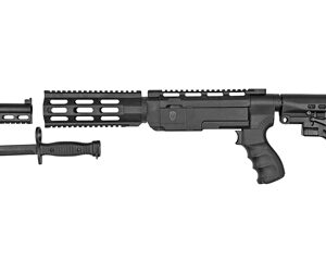 ProMag ARCHANGEL AA556R adjustable six-position stock - Black with Bayonet