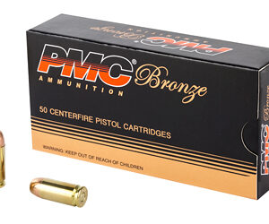PMC Bronze 40 S&W Handgun Ammunition 180 gr FMJ 985 fps 50/ct