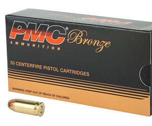 PMC Bronze Handgun Ammunition .45 ACP 230 gr. FMJ 830 fps 50/ct