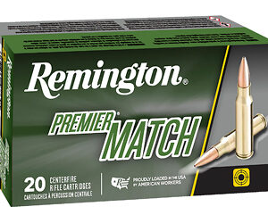 Remington Premier Match Rifle Ammunition 6.5 PRC 140 gr OTM BT 2700 fps 20/rd