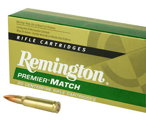 Remington Premier Match Rifle Ammunition 6.8 SPC 115 gr BTHP 2625 fps 20/ct