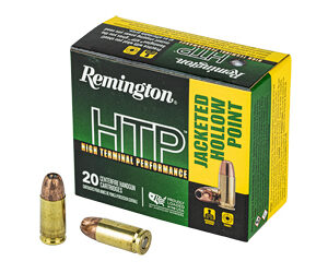Remington HTP Handgun Ammunition 9mm Luger(+P) 115gr JHP 1250 fps 20/ct