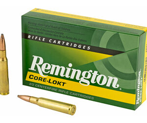 Remington Core-Lokt Rifle Ammunition 7mmx57 Mauser 140 gr PSP 2660 fps 20/ct