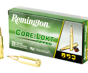Remington Core-Lokt Tipped Rifle Ammunition 300 WSM 150gr PT 3340 fps 20/ct