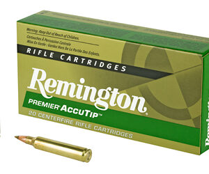 Remington Premier AccuTip Varmint Rifle Ammunition .204 Ruger 32 gr ATV 4225 fps 20/ct