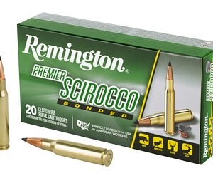 Remington Premier Scirocco Rifle Ammunition 308 Win 165 gr PT 2680 fps 20/ct