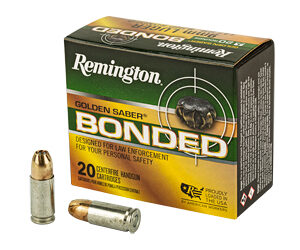 Remington Golden Saber Bonded Handgun Ammo 9mm Luger 147 gr. BJHP 990 fps 20/ct