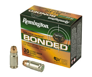 Remington Golden Saber Bonded Handgun Ammunition .357 Sig 125 gr BJHP 1350 fps 20/ct