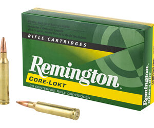 Remington Core-Lokt Rifle Ammunition 7mm Rem Mag 150 gr PSP 3110 fps 20/ct