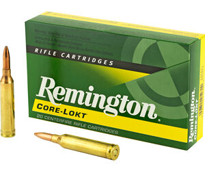 Remington Core-Lokt Rifle Ammunition .264 Win 140 gr PSP 3030 fps 20/ct