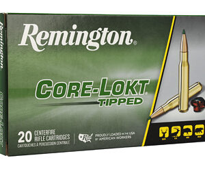 Remington CORE-LOKT Tipped rifle Ammunition 360 Buckhammer 180gr PT 2400 fps 20/ct