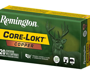 Remington Core-Lokt Copper Rifle Ammunition 360 Buckhammer 160gr HP 2275 fps 20/ct