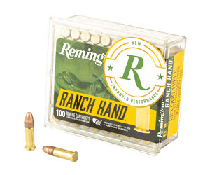 Remington Ranch Hand Rimfire Ammunition .22LR 40gr CPRN 1255 fps 100/ct