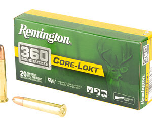 Remington Core-Lokt Rifle Ammunition .360 Buckhammer 180gr SP 2400 fps 20/ct