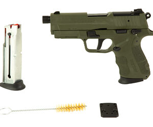 Retay RXP22 Handgun .22 LR 13rd Magazines(2) 4" Threaded Barrel OD Green Frame/Slide