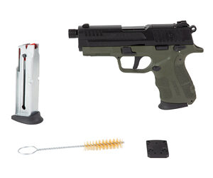 Retay RXP22 Handgun .22 LR 13rd Magazines(2) 4" Threaded Barrel OD Green Slide/Black Frame