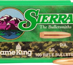 Sierra GameKing Rifle Bullets .22 cal .224" 55 gr HPBT 100/ct