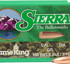 Sierra GameKing Rifle Bullets .30 cal .308" 180 gr SBT 100/ct
