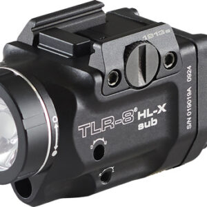 Streamlight TLR-8 HL-X Sub Handgun Weapon Light for 1913 Short Railed Subcompact 1000 Lumens Black