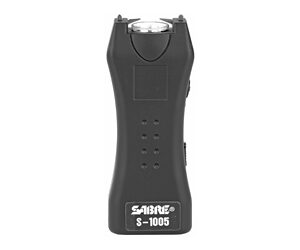 Sabre 600000 Volt Mini-Stun Gun with LED - Black